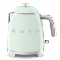 Preview: SMEG KLF 05 PGEU 0,8 L Mini-Wasserkocher Pastellgrün